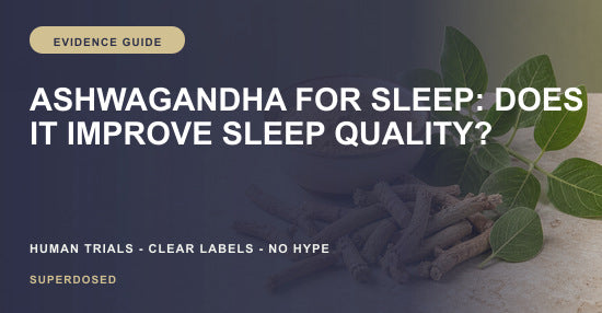 Ashwagandha for sleep quality evidence from human trials