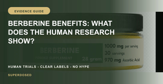 Berberine benefits mapped from human clinical research
