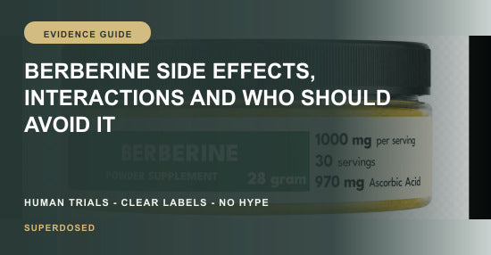 Berberine side effects and medicine interaction guide