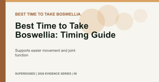 Best Time to Take Boswellia: Timing Guide