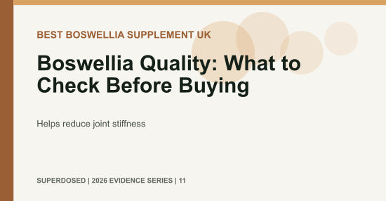 Boswellia Quality: What to Check Before Buying
