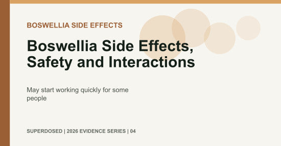 Boswellia Side Effects, Safety and Interactions