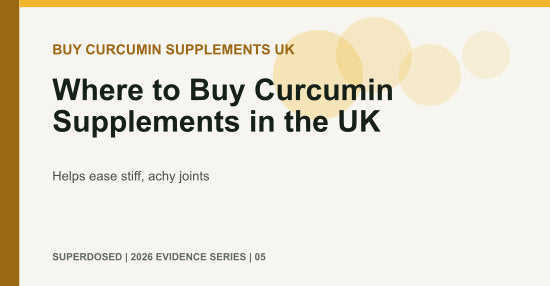 Where to Buy Curcumin Supplements in the UK