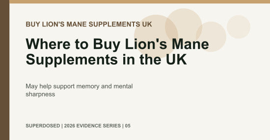 Where to Buy Lion's Mane Supplements in the UK