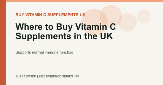 Where to Buy Vitamin C Supplements in the UK