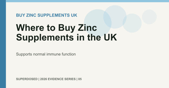 Where to Buy Zinc Supplements in the UK