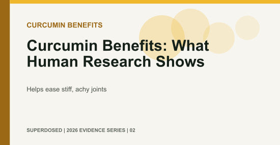 Curcumin Benefits: What Human Research Shows