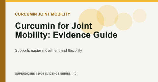 Curcumin for Joint Mobility: Evidence Guide