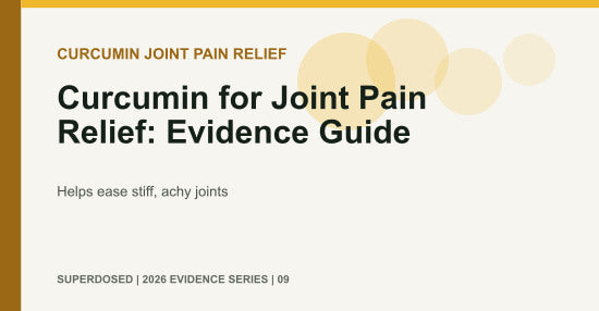 Curcumin for Joint Pain Relief: Evidence Guide