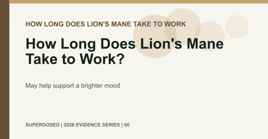 How Long Does Lion's Mane Take to Work?