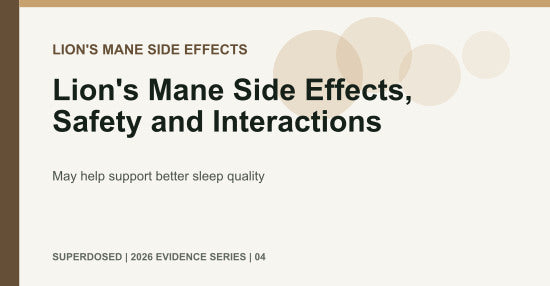 Lion's Mane Side Effects, Safety and Interactions