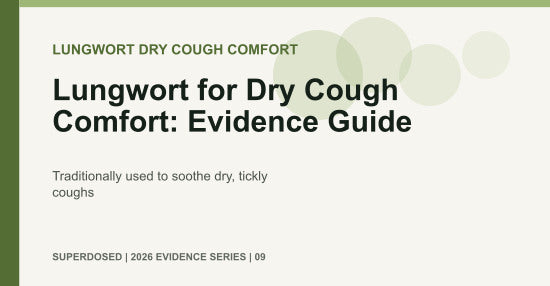 Lungwort for Dry Cough Comfort: Evidence Guide