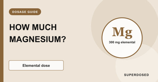 Magnesium glycinate dosage and elemental magnesium guide