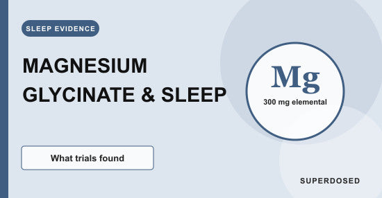 Research on magnesium glycinate for sleep