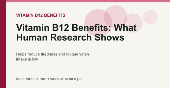Vitamin B12 Benefits: What Human Research Shows