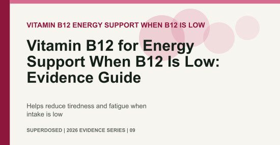 Vitamin B12 for Energy Support When B12 Is Low: Evidence Guide