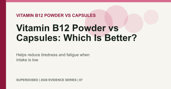 Vitamin B12 Powder vs Capsules: Which Is Better?