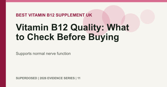 Vitamin B12 Quality: What to Check Before Buying