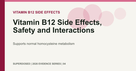 Vitamin B12 Side Effects, Safety and Interactions