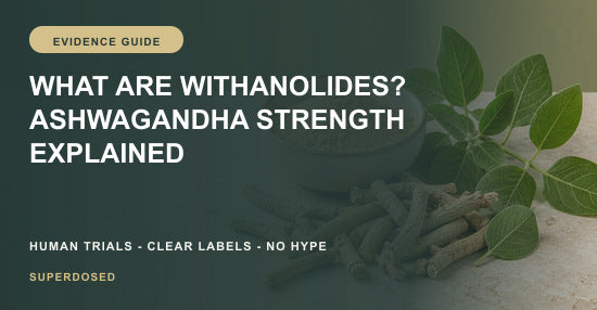 What are withanolides and how Ashwagandha strength is measured