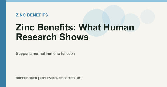 Zinc Benefits: What Human Research Shows