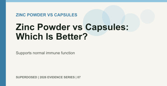 Zinc Powder vs Capsules: Which Is Better?