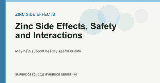 Zinc Side Effects, Safety and Interactions