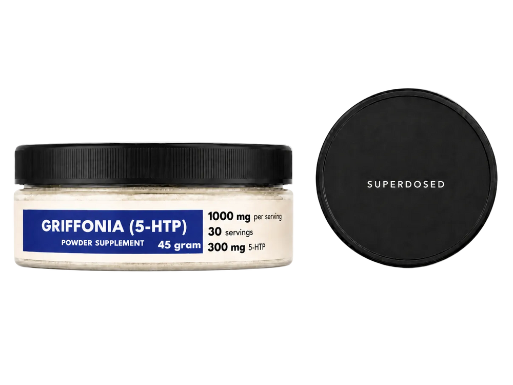 Griffonia 5-HTP - SuperDosed product label