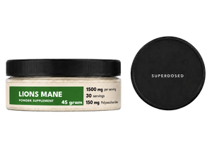 Lion?s Mane - SuperDosed product label