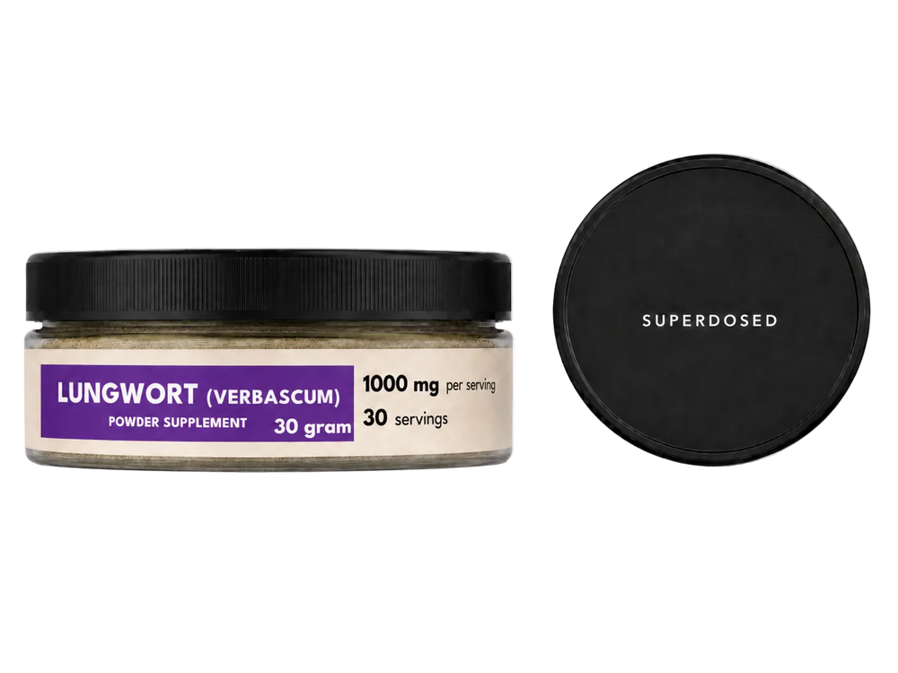 Lungwort Verbascum - SuperDosed product label