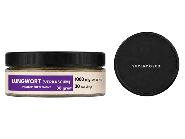 Lungwort Verbascum - SuperDosed product label