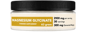 magnesium glycinate jar