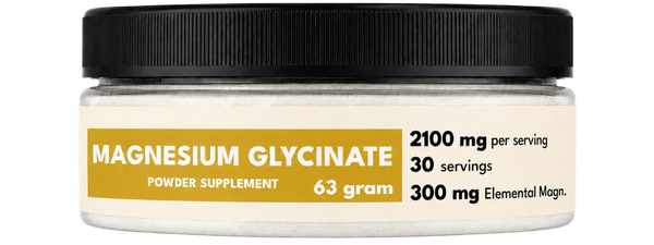 magnesium glycinate jar