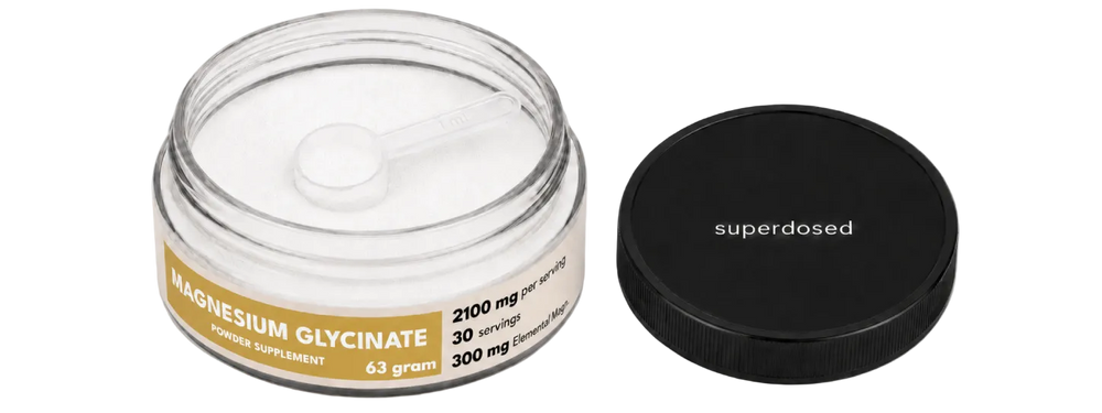 magnesium glycinate jar
