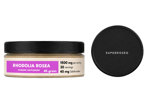 Rhodiola Rosea - SuperDosed product label