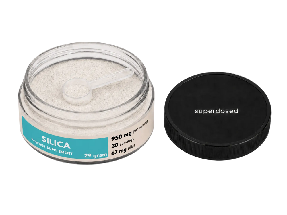 Silica - SuperDosed product label