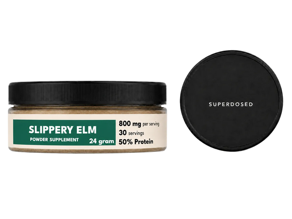 Slippery Elm - SuperDosed product label