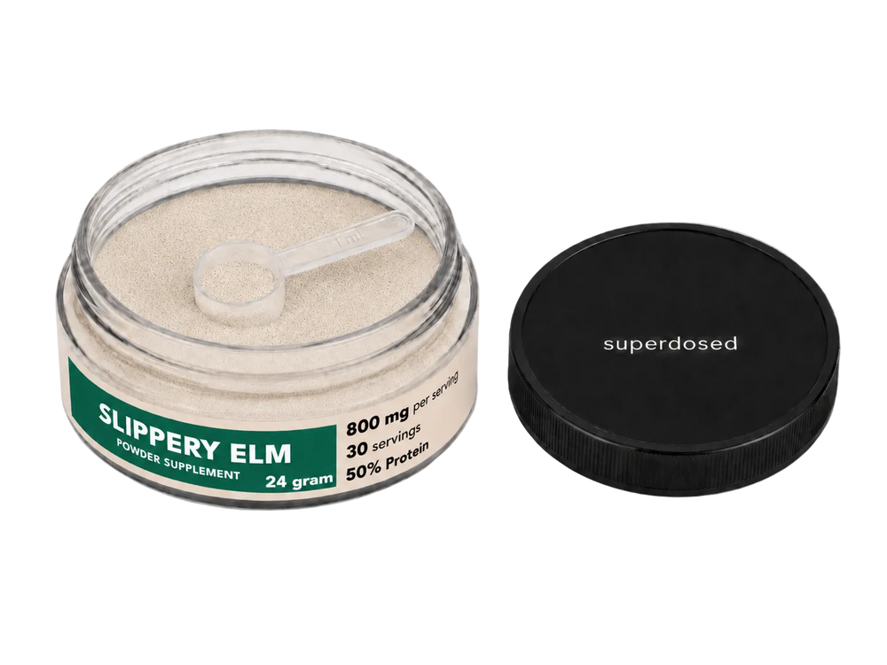 Slippery Elm - SuperDosed product label
